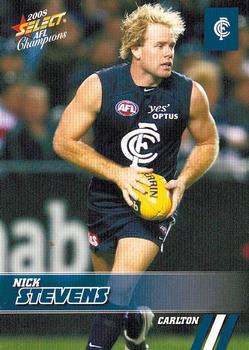 2008 Select AFL Champions #36 Nick Stevens Front
